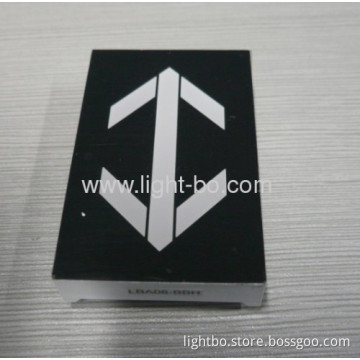 Ultra Bright Bue 2.0-inch Elevator Arrow Design Led Displays For Position Indicators 